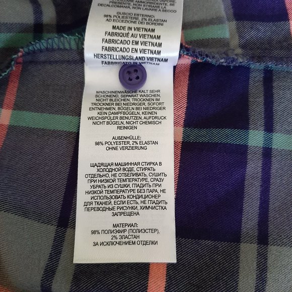 Columbia Flannel Plaid Shacket Shirt - Picture 9 of 10